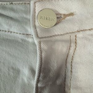 Risen Marlo Wide Leg Crop - White size 11/30